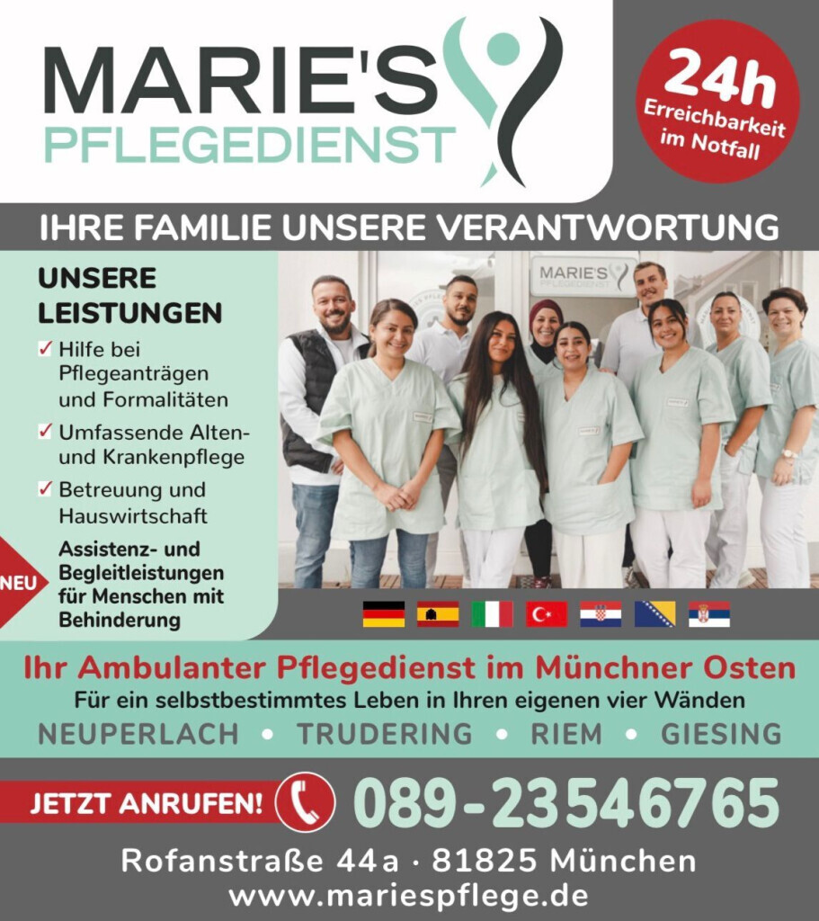 Bilder Maries Pflegedienst München OHG