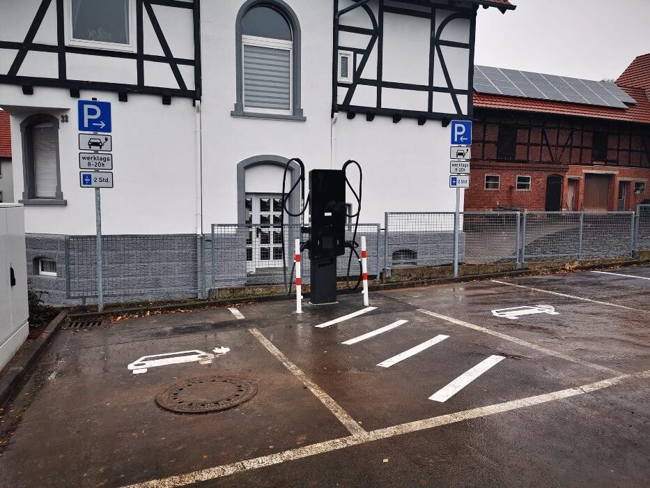 Bilder TEAG Mobil-Ladestation