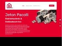 Website Screenshot Pacolli Montage Gebäudeservice