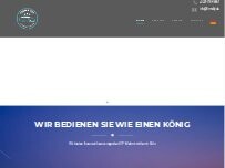 Website Screenshot Firma Fly Funkmietwagen & Flughafentransfer