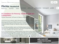 Website Screenshot Plischke Haustechnik GmbH & Co. KG