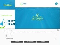 Website Screenshot Blitz&Blank Gebäudereinigung