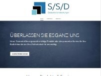 Website Screenshot SSD Gebäudedienstleistungen