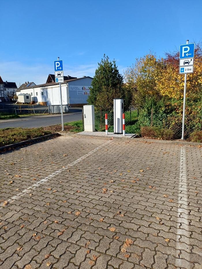 Bilder TEAG Mobil-Ladestation
