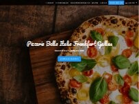 Website Screenshot Bella Italia | Frankfurt Gallus