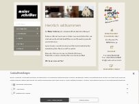 Website Screenshot Malermeister Frank Schröter