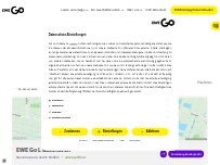 Website Screenshot EWE Go Ladestation