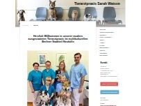 Website Screenshot Tierarztpraxis Watson