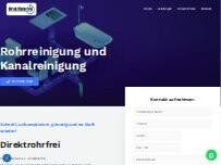Website Screenshot DirektRohrfrei