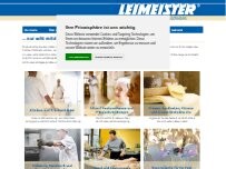 Website Screenshot Rudolf Leimeister Wäscherei