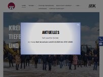 Website Screenshot Bauschutt Deponie Kreichauf GmbH