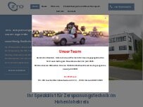 Website Screenshot ZTO, Zerspanungstechnik Ostertag GmbH