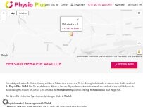 Website Screenshot Physio Plus Walluf