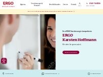 Website Screenshot ERGO Versicherung Karsten Hoffmann