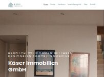 Website Screenshot Käser Immobilien GmbH