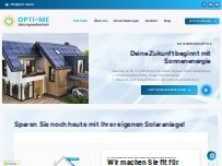 Website Screenshot Opti-Me GmbH