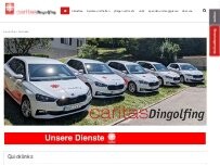 Website Screenshot Caritasverband Dingolfing e.V.