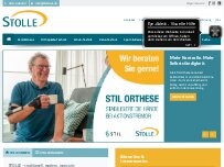 Website Screenshot STOLLE Sanitätshaus Boizenburg