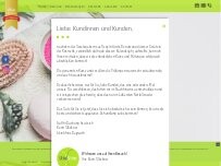 Website Screenshot SkinShine