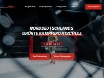 Website Screenshot UMMAH Fight Club