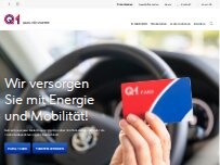 Website Screenshot Q1 Autostrom Ladestation