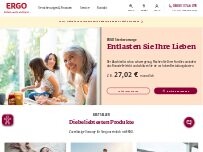 Website Screenshot ERGO Versicherung Mark Weiß
