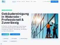 Website Screenshot Rh Gebäudereinigung Und Logistik Gbr