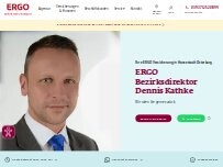Website Screenshot ERGO Versicherung Dennis Kathke