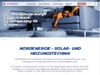 Website Screenshot NORDENERGIE Ladestation Geschendorf