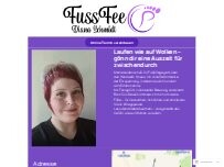 Website Screenshot FussFee Diana Schmidt