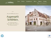 Website Screenshot Schlöhlein Augenoptik