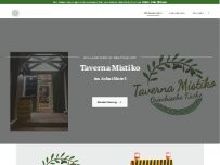 Website Screenshot Taverna Mistiko