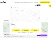 Website Screenshot EWE Go Ladestation
