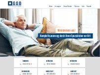 Website Screenshot GSB Gebäude Schadenservice Bayern GmbH