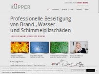 Website Screenshot Sanierungsservice Küpper GmbH