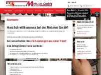 Website Screenshot Malerservice Meixner GmbH