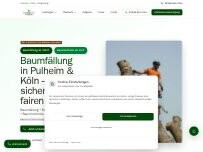 Website Screenshot Baumservice Pulheim