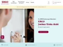 Website Screenshot ERGO Pro Joshua Yinka Alabi