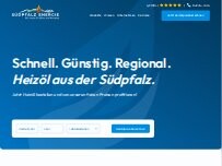 Website Screenshot Heizöl Hönig