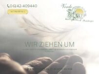 Website Screenshot Verde Bestattungen Irmi Pösl e.K. Inh. Thomas Pösl Trebur