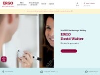 Website Screenshot ERGO Pro David Walter