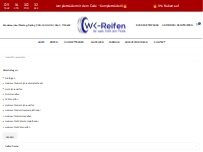 Website Screenshot WK-Reifen