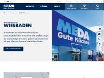 Website Screenshot MEDA Gute Küchen