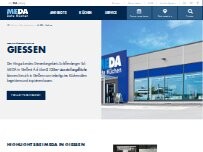 Website Screenshot MEDA Gute Küchen