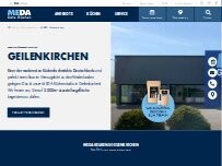 Website Screenshot MEDA Gute Küchen
