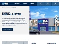 Website Screenshot MEDA Gute Küchen
