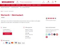 Website Screenshot Woolworth