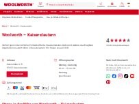 Website Screenshot Woolworth