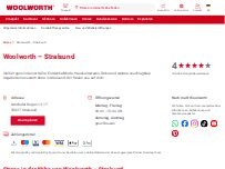 Website Screenshot Woolworth