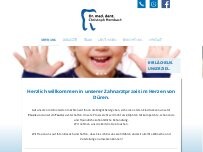 Website Screenshot Dr. med. dent. Christoph Hembach | Zahnarzt